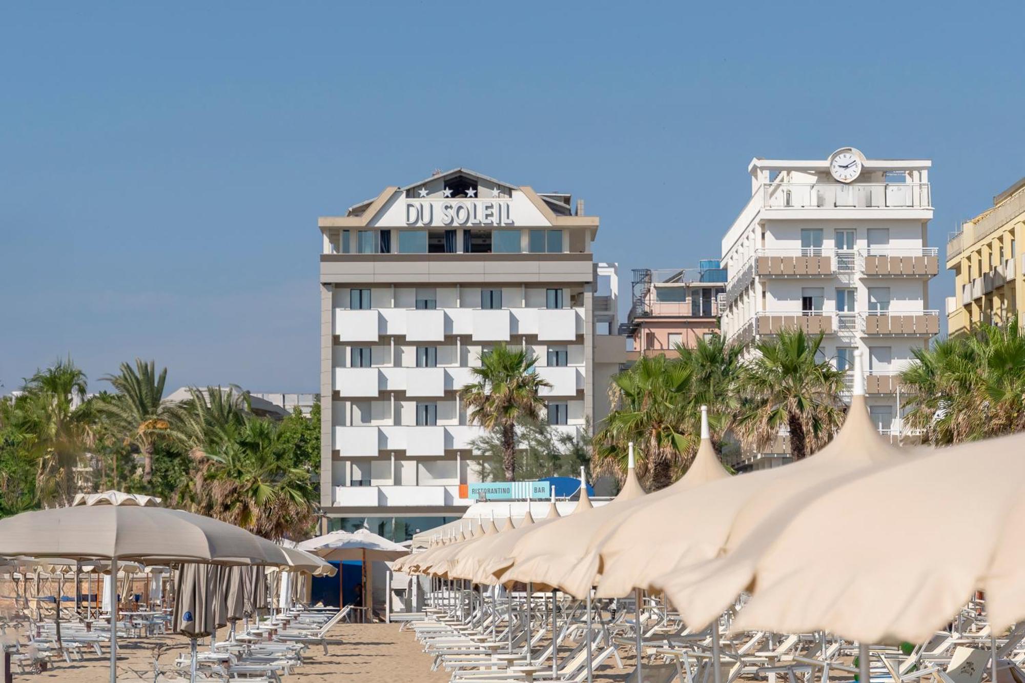 Hotel Du Soleil Ріміні Екстер'єр фото
